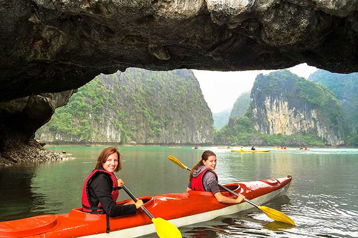 voyage aventure Vietnam kayak